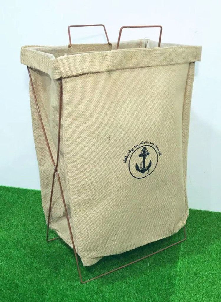 DubaiGallery Laundry Basket Clothes Hamper Clothe Sorter Bin,Foldable Waterproof Organizer Bag with Aluminum Frame,Washing Storage - Image 3