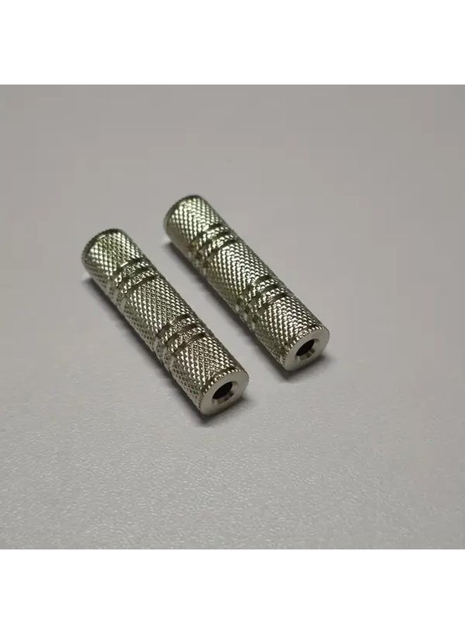 Nickel Plated 3 5mm Female To Female Audio Jack Connector For Low Voltage Electronics - Image 5