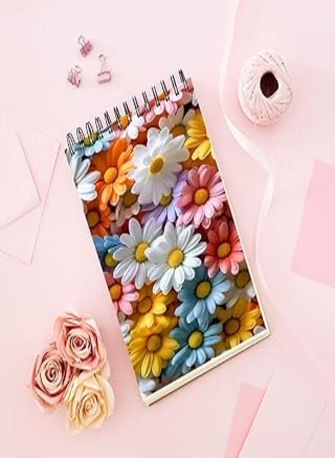 Notebook With Trendy design - Common daisy
