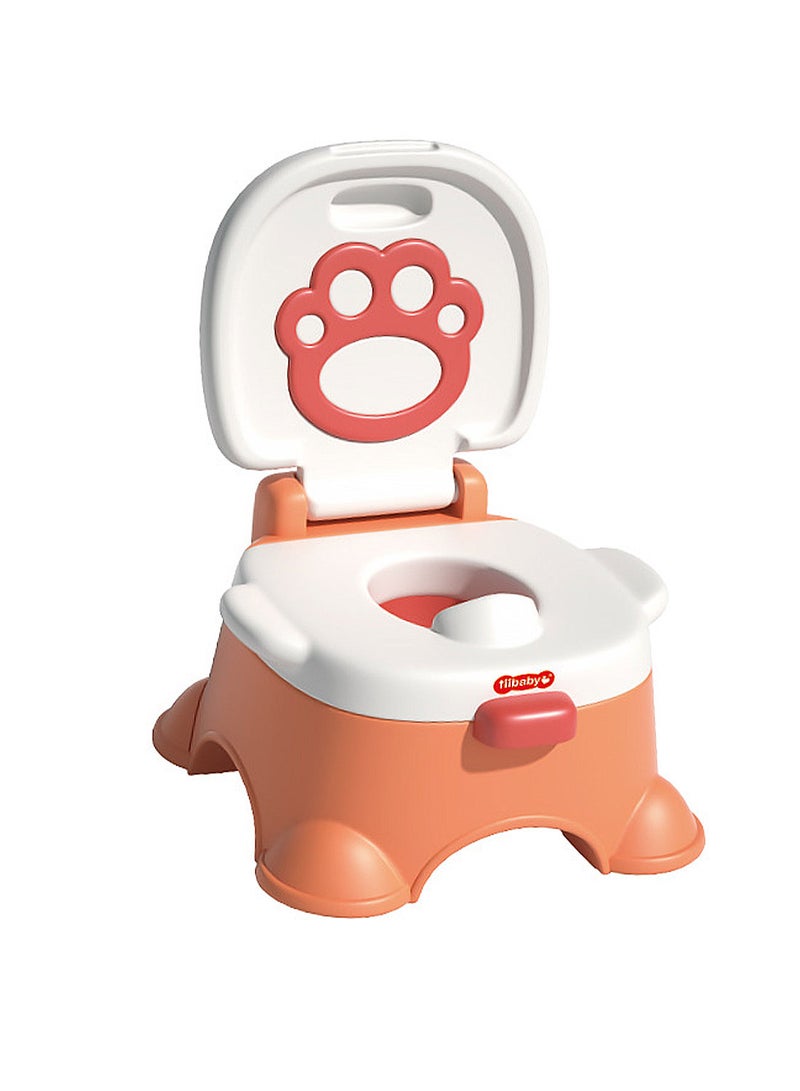 ما بيبي مقعد تدريب محمول للأطفال الصغار، كرسي تدريب محمول للأطفال الصغار مع دعم للظهر العالي - Image 1