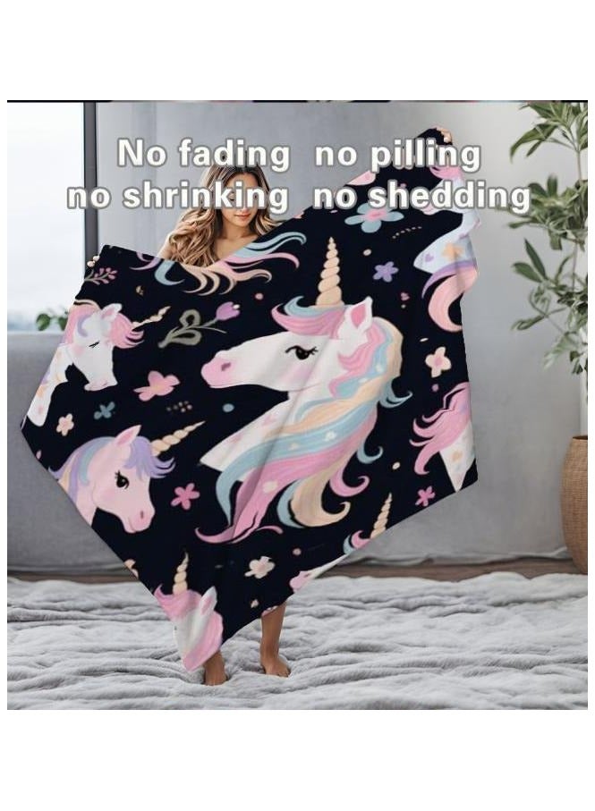 عام بطانية رقيقة من الفانيلا (دافئة ومريحة، ومناسبة للنوم واستخدام الألعاب وإزالة الغبار ومقاومة للرمل) 150 سم * 200 سم - 488 - Image 1