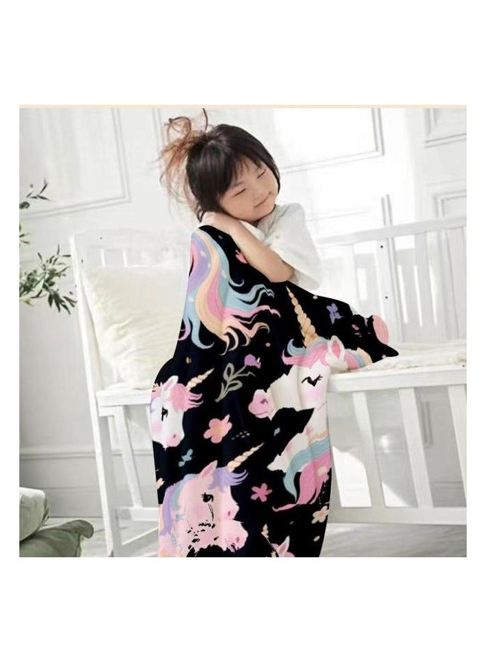 عام بطانية رقيقة من الفانيلا (دافئة ومريحة، ومناسبة للنوم واستخدام الألعاب وإزالة الغبار ومقاومة للرمل) 150 سم * 200 سم - 488 - Image 3