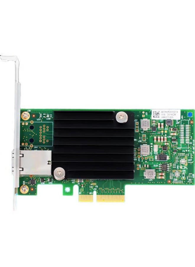 Flybish بطاقة إيثرنت Flybish X550-T1 10 جيجابت، شريحة Intel X550At، PCI-E X4 10G/5G/2.5G/1G، منفذ RJ45 نحاسي، بطاقة شبكة خادم إيثرنت - Image 1