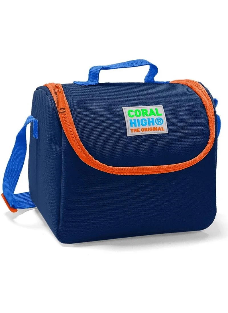 CORAL HIGH Kids Dark Blue Thermo Lunch Box 22716