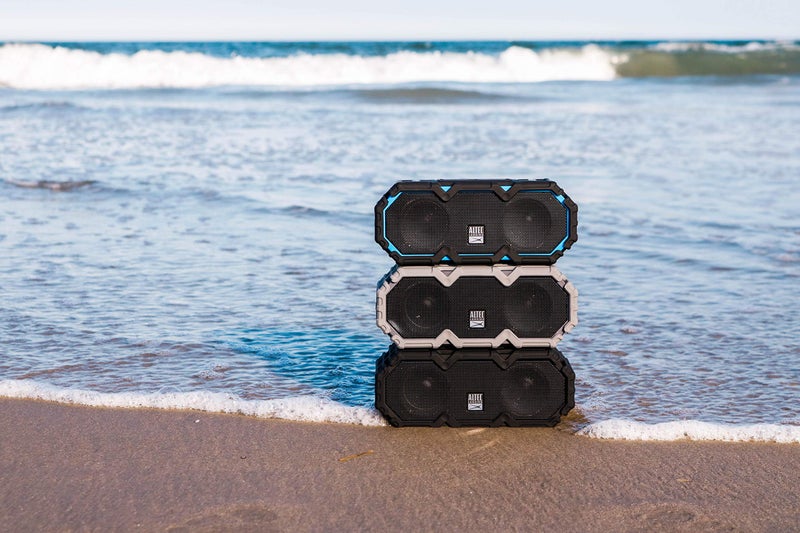 Altec Lansing LifeJacket Jolt - Waterproof Bluetooth Speaker, Durable & Portable Speaker with Qi Wireless Charging and Voice Assistant, Black w/Lights - Image 5