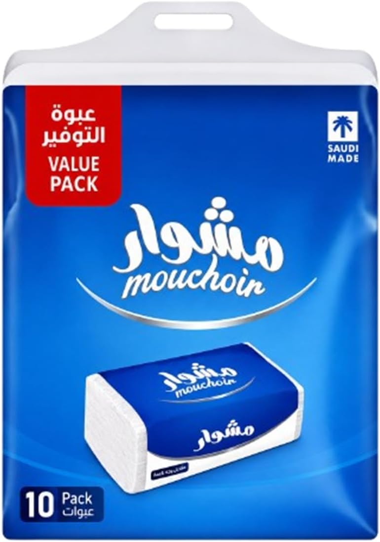 Facial Tissue 160 Sheets x 2-Ply - Pack of 10 - Image 1