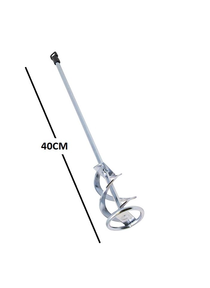 Generic - Electric Paint Mixer  Tool Rust Resistant and Easy to Clean Fits All Standard Drills For Mixing Paint Resin Epoxy Concrete 40 cm - Image 1