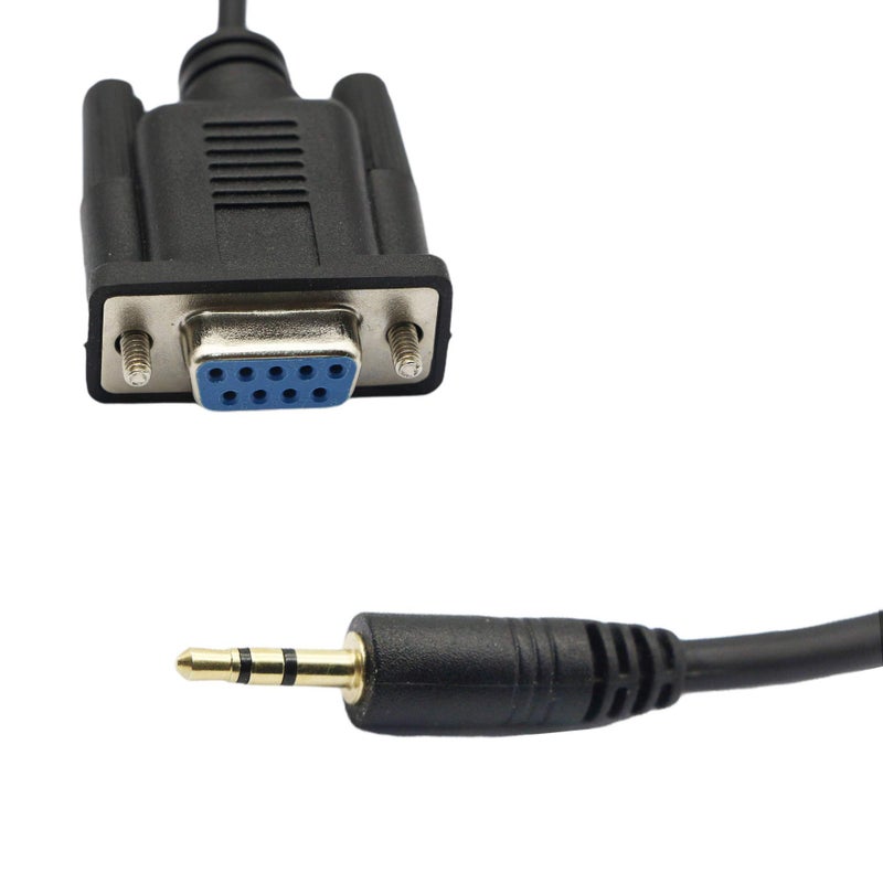 GINTOOYUN DB9 Female to 2.5mm,Stereo 2.5 mm Jack to DB9-F 9Pin RS232 Serial Port Converter Cable - Image 4