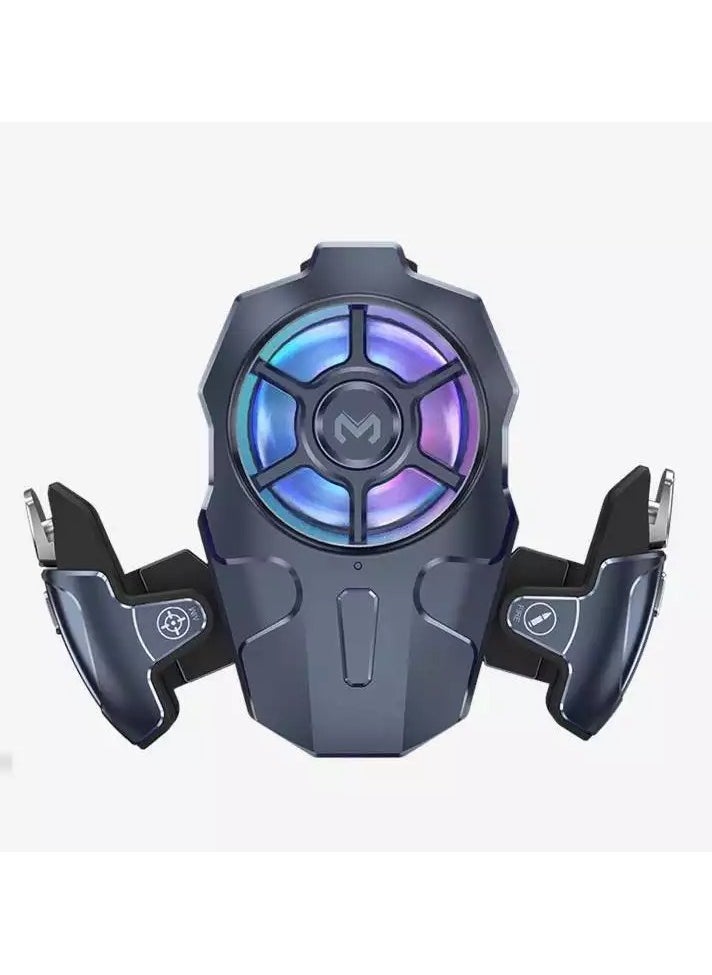 Memo MEMO AK07 Mobile phone Cooling Fan and Controller Fire button key trigger joystick For Mobile  - Image 1