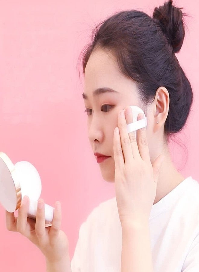 Quupy 1Box (7PCS) Super Soft Sponge Powder Puffs Makeup Foundation Sponge Air Cushion Puff Pad for Applying BB CC Cream Liquid Concealer Powder Beauty Blender - Image 3
