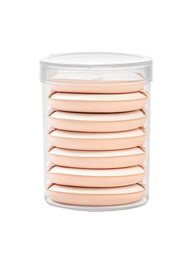 Quupy 1Box (7PCS) Super Soft Sponge Powder Puffs Makeup Foundation Sponge Air Cushion Puff Pad for Applying BB CC Cream Liquid Concealer Powder Beauty Blender - Image 1