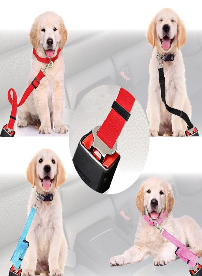 SunGrow Dog Seat Belt for Car, Adjustable Nylon Pet Seatbelt, Supports All Cars, Seatbelt for Dogs in Car, Dog Car Leash Seat Belt, Cats and Ferrets Seat Belt Harnesses - Image 2