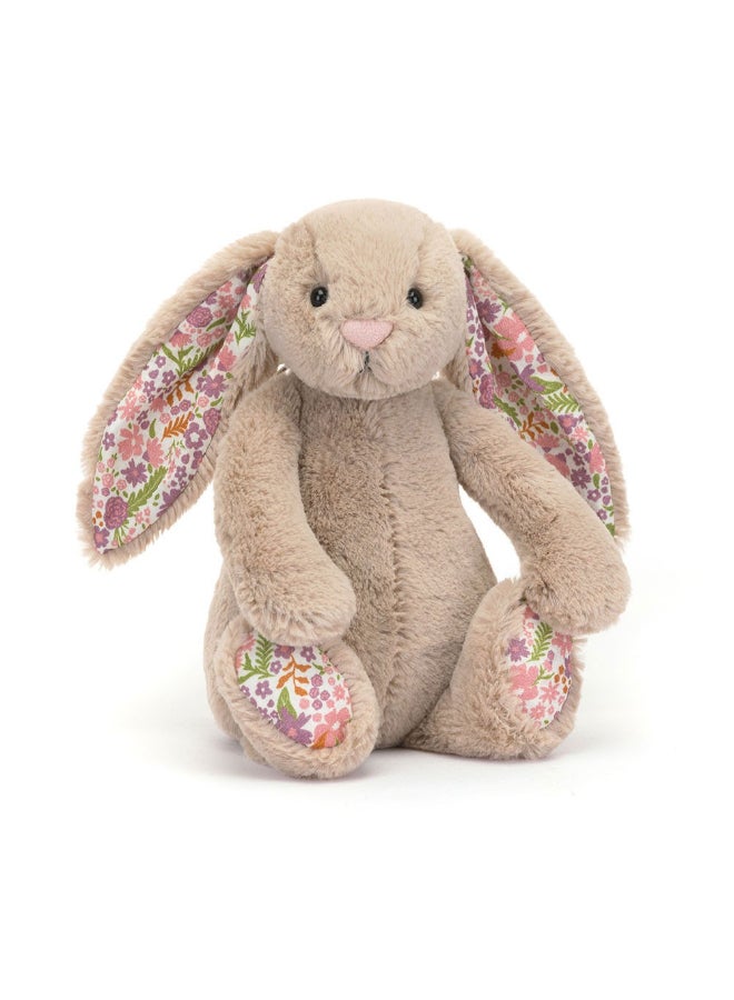 Jellycat Blossom Beige Bunny 'Petal' Plush – Soft Stuffed Toy with Cordy Legs, Cute Valentine’s Gift for Kids & Adults, Collectible Jellycat, 23 cm - Image 4