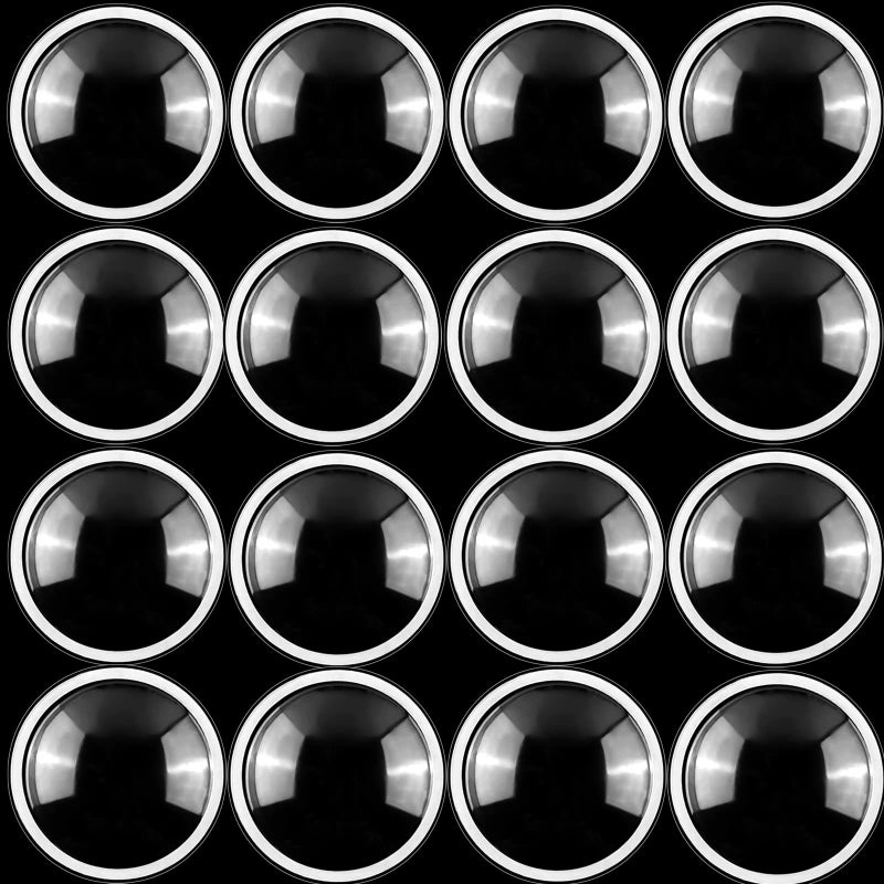 CYFUN DESIGN 20PCS 3D Dimensional Shaker Domes Adding Dimensions to Cards Pllastic Puffy Window Covers Card Making Handmade Crafts Clear Pouch Cover Scrapbooking Tool 238 Diameter