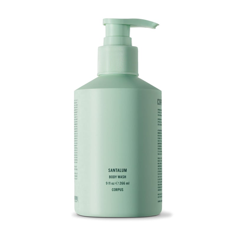 Corpus - Santalum Body Wash | Moisturizing Plant-Based Cleanser for Women & Men, Skincare-Grade Oils & Botanical Extracts | Sulfate-Free, No Synthetic Fragrance or Parabens (266 ml/ 9 fl oz) - Image 2