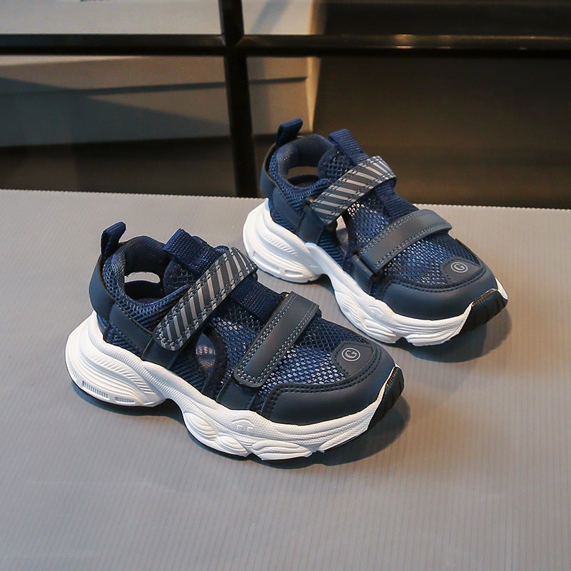 Summer Children'S Sports Sandals, Unisex Mesh Breathable Shoes, Dad Shoes, Boys' Casual Shoes - Image 5