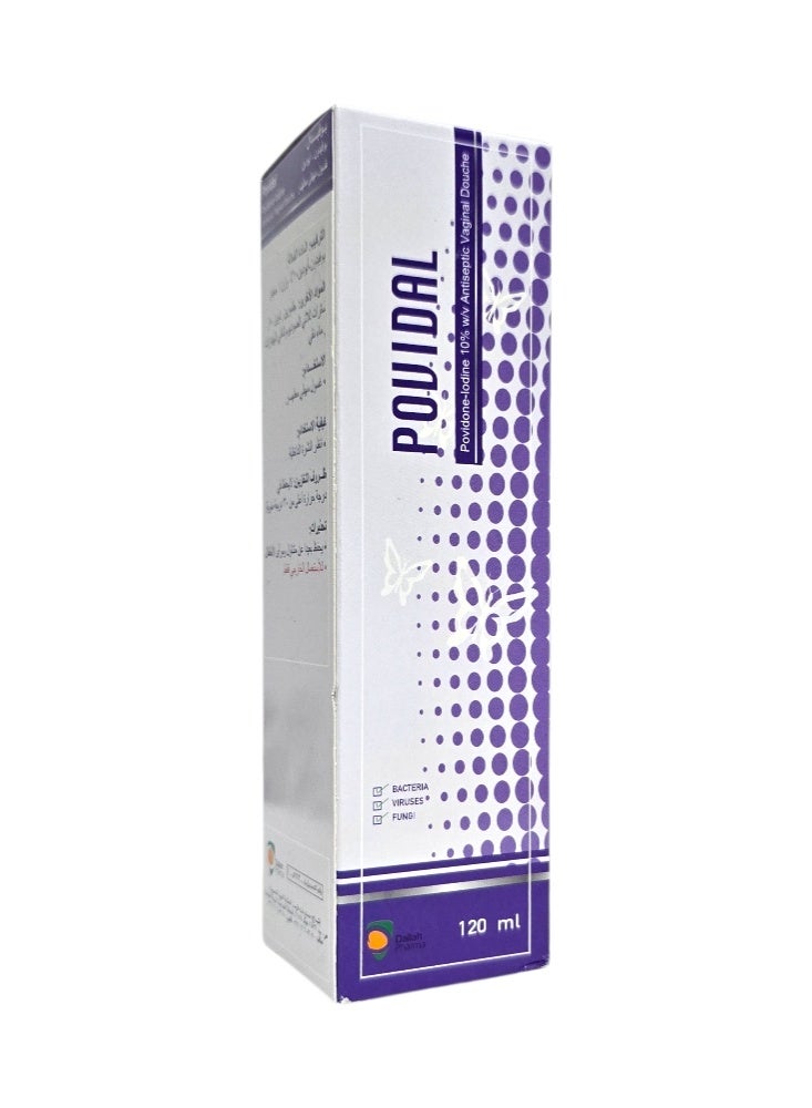 Dallah Pharma Povidal Antiseptic Vaginal Douche 120ml - Image 4