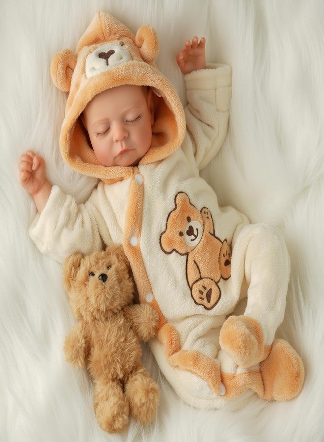 BABESIDE Reborn Baby Dolls, 20 Inches Soft Vinyl Body Sleeping Realistic Baby Doll Boy, Lifelike Newborn Real Life Baby Doll with Toy Accessories Gift for Kids Age 3+ - Image 3