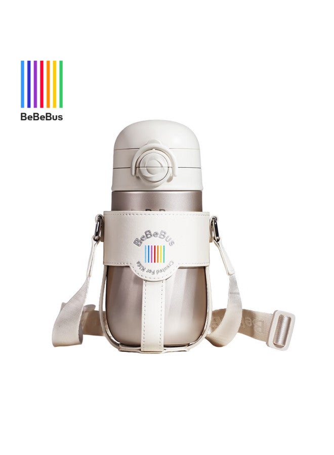 Bebebus Diamond-like Children's Insulated Cup, Infant 316l Straw Bottle, Baby Water Cup, Large Capacity Thermos Flask, Student 500ml