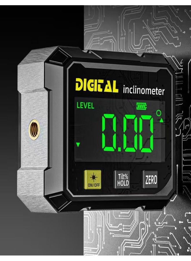 4-Sided Magnetic Suction 360-Degree Digital Laser Level Inclinometer - Image 1