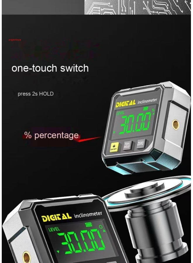 4-Sided Magnetic Suction 360-Degree Digital Laser Level Inclinometer - Image 4