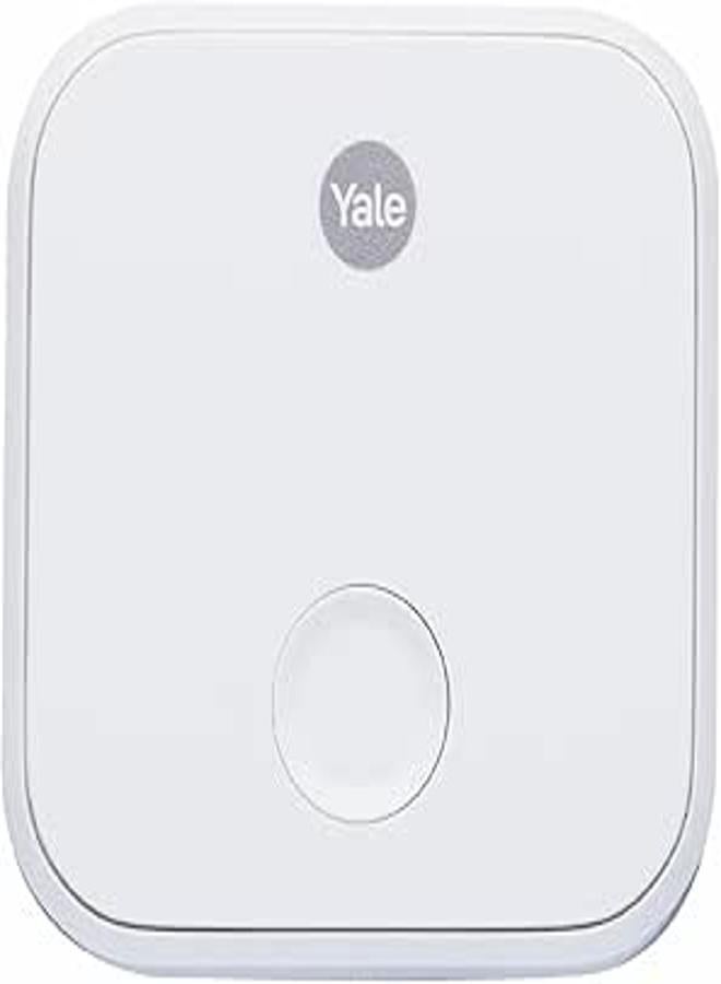 Yale Yale Access Connect Wi-Fi Bridge For Smart Door Lock | Wifi & Bluetooth Enabled | Wireless & Keyless Entry To Access Your Home From Anywhere | Compatible With Alexa & Google Assistant (White) 