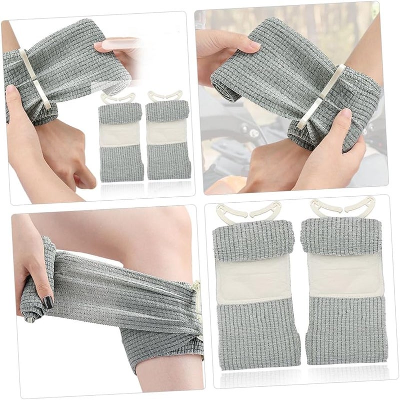 Gray Elastic Tactical Bandage Wrap for Wrist Ankle Injury Support Sports Compression Tape - Image 4