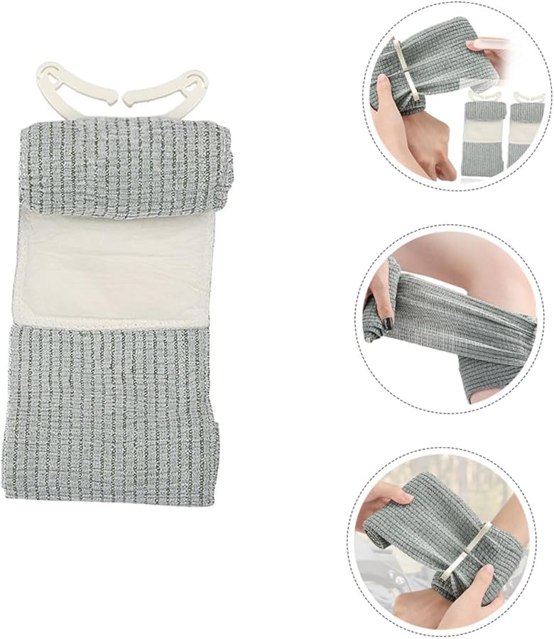 Gray Elastic Tactical Bandage Wrap for Wrist Ankle Injury Support Sports Compression Tape - Image 5