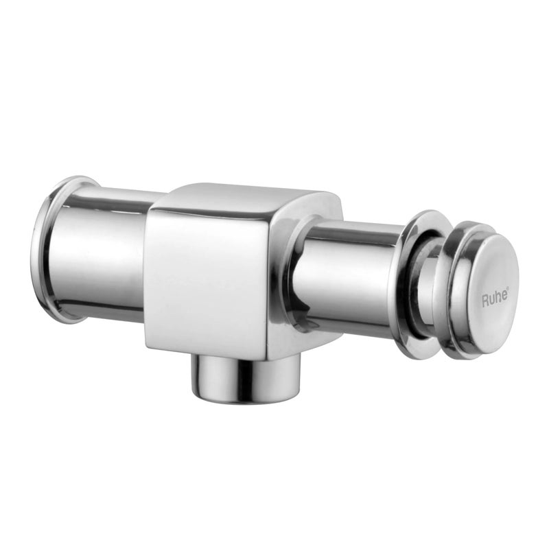 Ruhe® Push Cock | Square Push Valve Brass Faucet For Bathroom & Kitchen - Image 3
