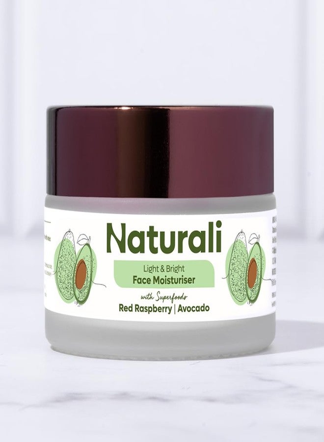Naturali Face Moisturiser | Sweat-free Moisturisation | Sun Protection | Lightweight | Non-sticky | Non-greasy | Non-comedogenic | Fast Absorbing | 30ml - Image 2