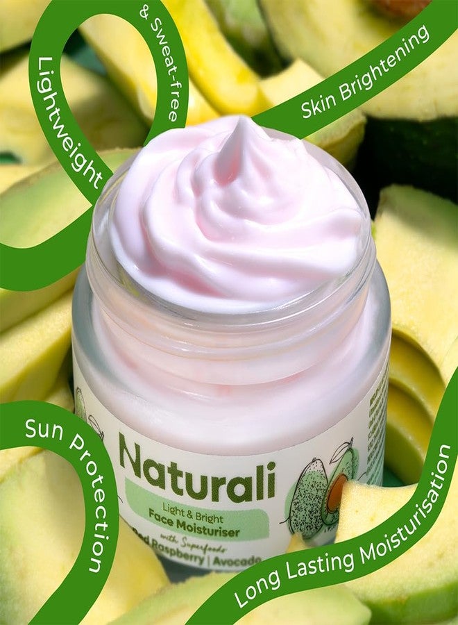 Naturali Face Moisturiser | Sweat-free Moisturisation | Sun Protection | Lightweight | Non-sticky | Non-greasy | Non-comedogenic | Fast Absorbing | 30ml - Image 3
