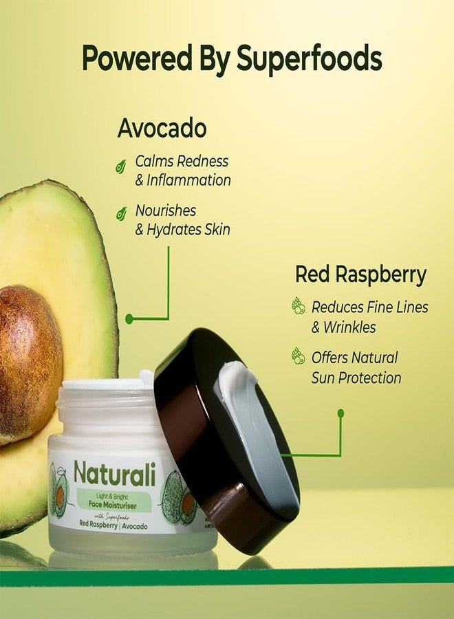 Naturali Face Moisturiser | Sweat-free Moisturisation | Sun Protection | Lightweight | Non-sticky | Non-greasy | Non-comedogenic | Fast Absorbing | 30ml - Image 4