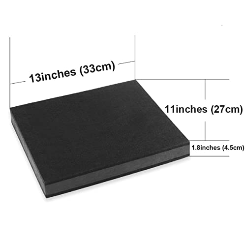 AlloverPower for 5''- 8'' Studio Monitor Speaker Noise Isolation Pads 3-Layer Acoustic Stand Riser Foam Subwoofer Isolation Pad Audio Vibration Platform Stabilizer - Image 5