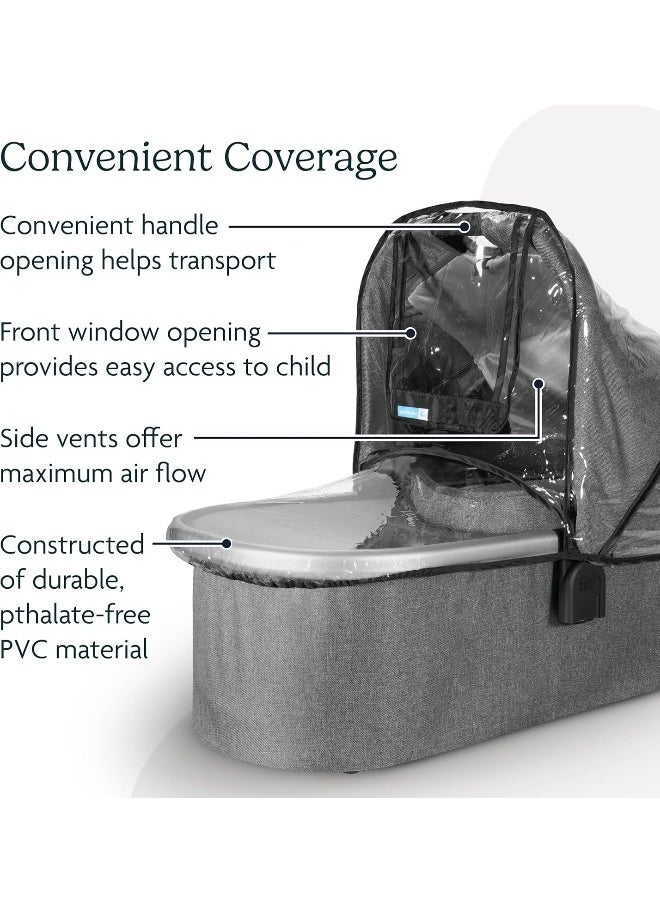 UPPAbaby UPPAbaby Bassinet Rain Shield, CLEAR  - Image 3