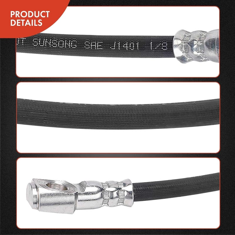 A-Premium Brake Hydraulic Hose for Chevrolet Blazer & GMC Jimmy - Image 5