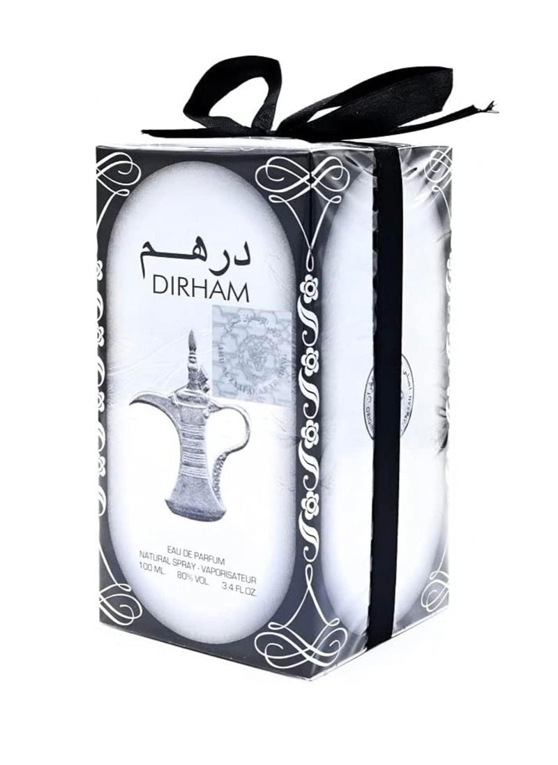 درهم - عطر درهم او دي بارفان للرجال 100 مل، مع مزيل عرق من ديرهام - Image 1