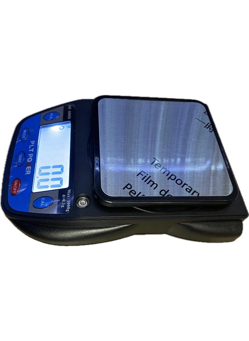 Plt Power 3kg/0.1gr Multi-Purpose Precision Electronic Scale  - Image 2