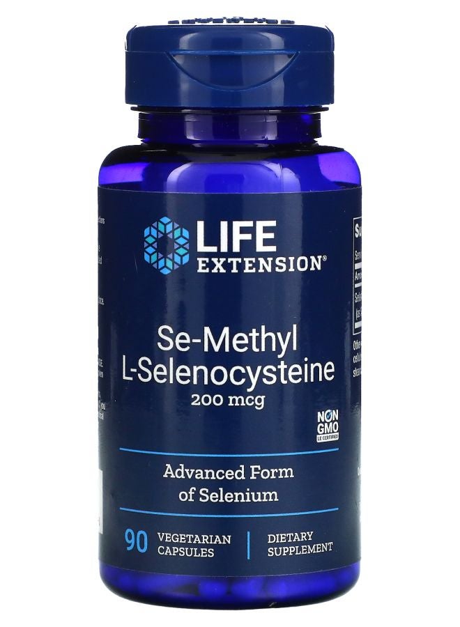 Se-Methyl L- Selenocysteine 200 mcg 90 Vegetarian Capsules