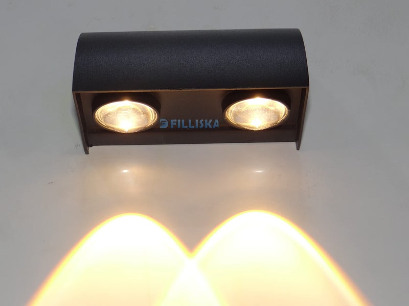 FILLISKA Metal LED Indoor/Outdoor Down Wall Light Warm White, IP-65 Rainproof & Shockproof Alluminium Body (2 Way Down)(1 Year Warranty) - Image 5