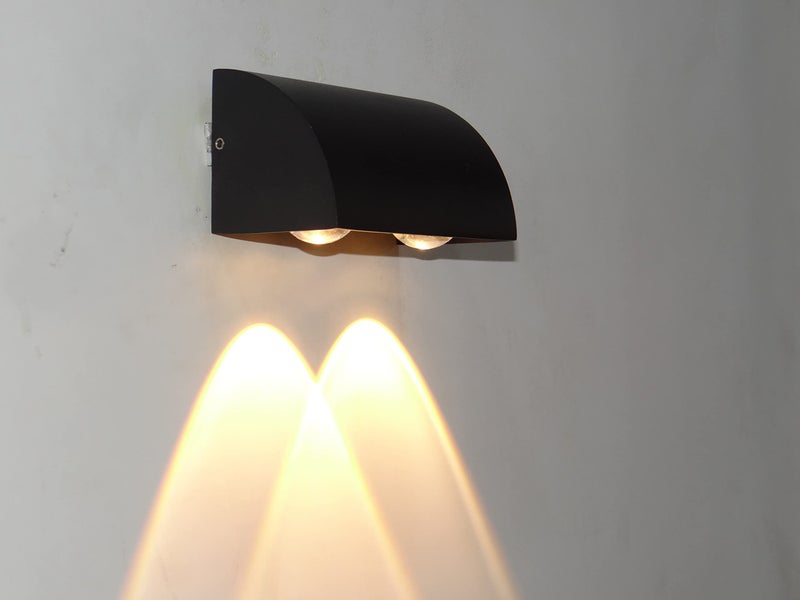 FILLISKA Metal LED Indoor/Outdoor Down Wall Light Warm White, IP-65 Rainproof & Shockproof Alluminium Body (2 Way Down)(1 Year Warranty) - Image 1