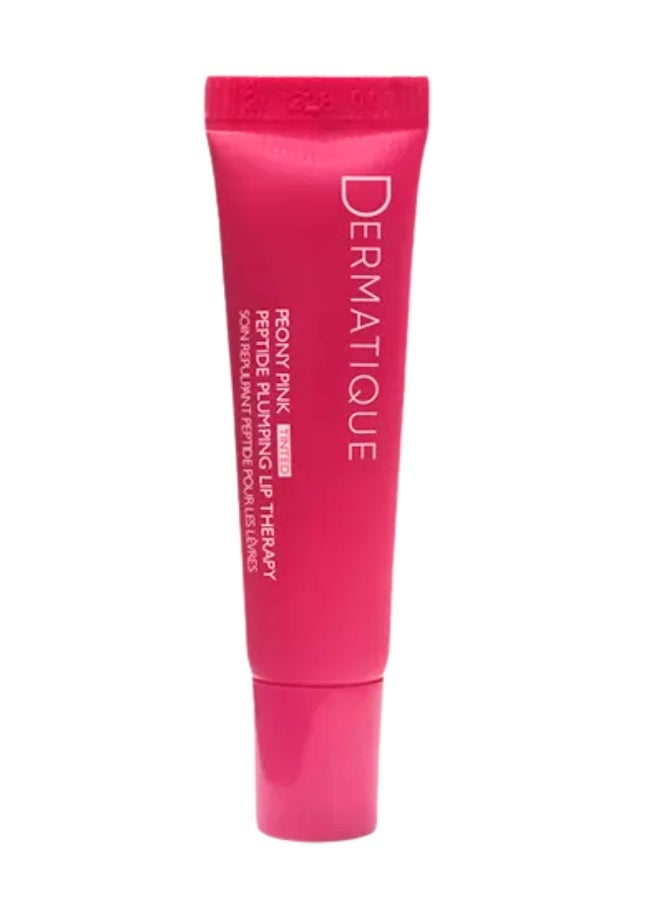 Dermatique Hyaluronic Acid Peptide Plumping Lip Therapy Bundle – Peony Pink + Crystal Clear – 9ml Each - Image 2