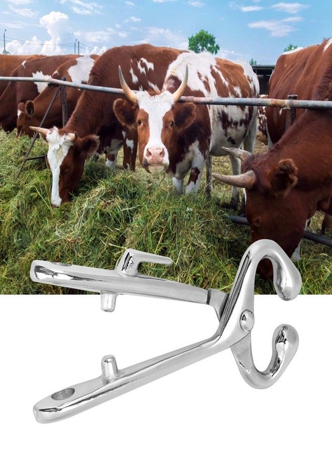 Haofy Cow Nose Pliers, Carbon Steel Livestock Cattle Nose Pliers, Bovine Clip Pulling Equipment Tool for Farm Ranch - Image 3