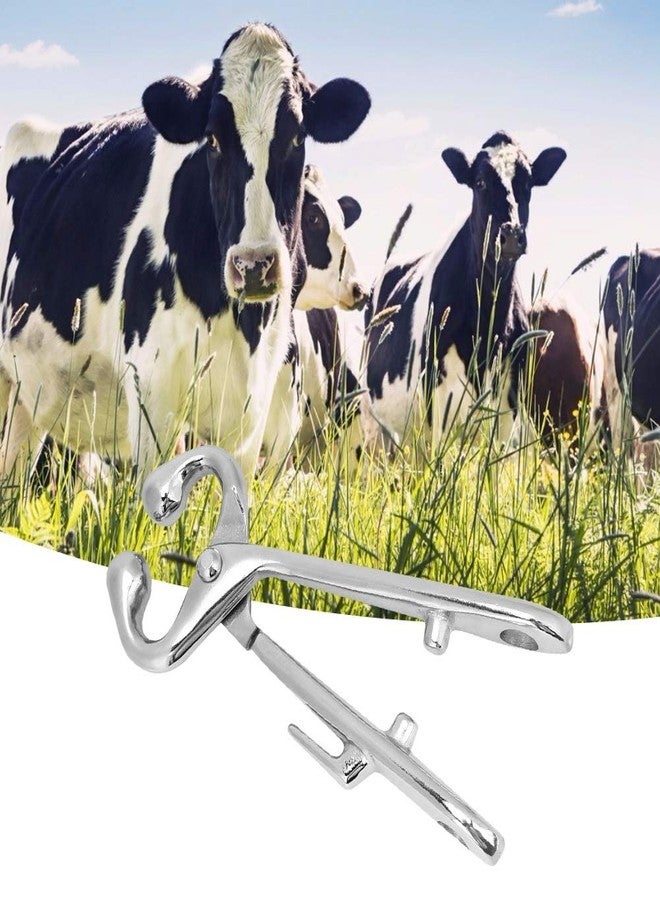 Haofy Cow Nose Pliers, Carbon Steel Livestock Cattle Nose Pliers, Bovine Clip Pulling Equipment Tool for Farm Ranch - Image 2