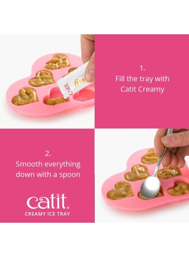 Catit Heart Shaped Silicone Ice Tray - Image 3