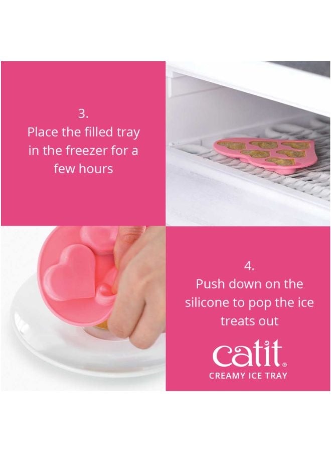 Catit Heart Shaped Silicone Ice Tray - Image 4