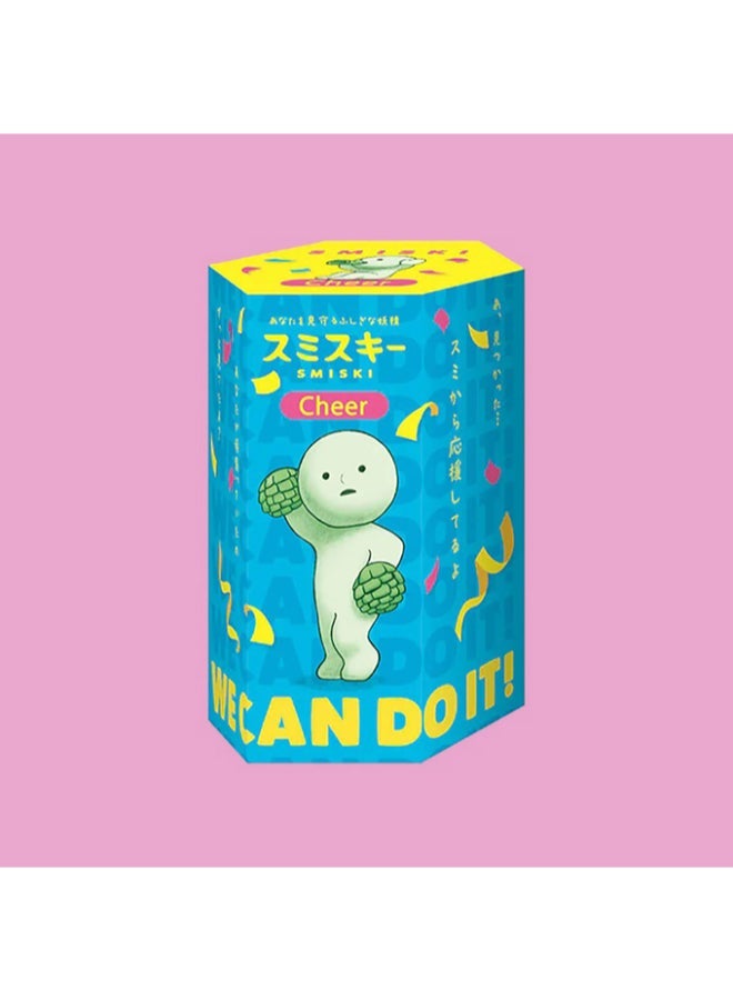 Smiski Cheer Series Glow In The Dark Mini Figure Luminous Motivation Team Desk Miniature Whimsical Spirit Token Single Random Surprise Display Piece - Image 2