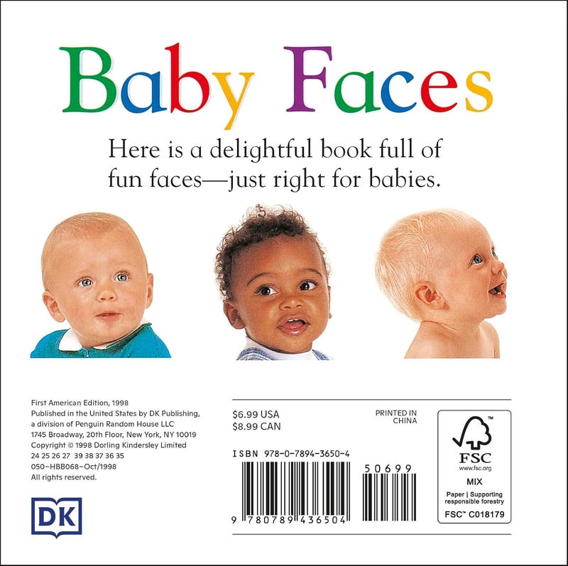 BABY FACES PADDED BOARD BK - Image 2