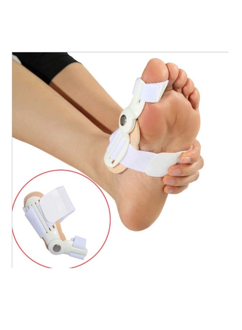 AS SEEN ON TV Toe Separator Valgus Bunion Toes Corrector Orthotics Feet Bone Thumb Adjuster Correction Straighter Splint White - Image 3