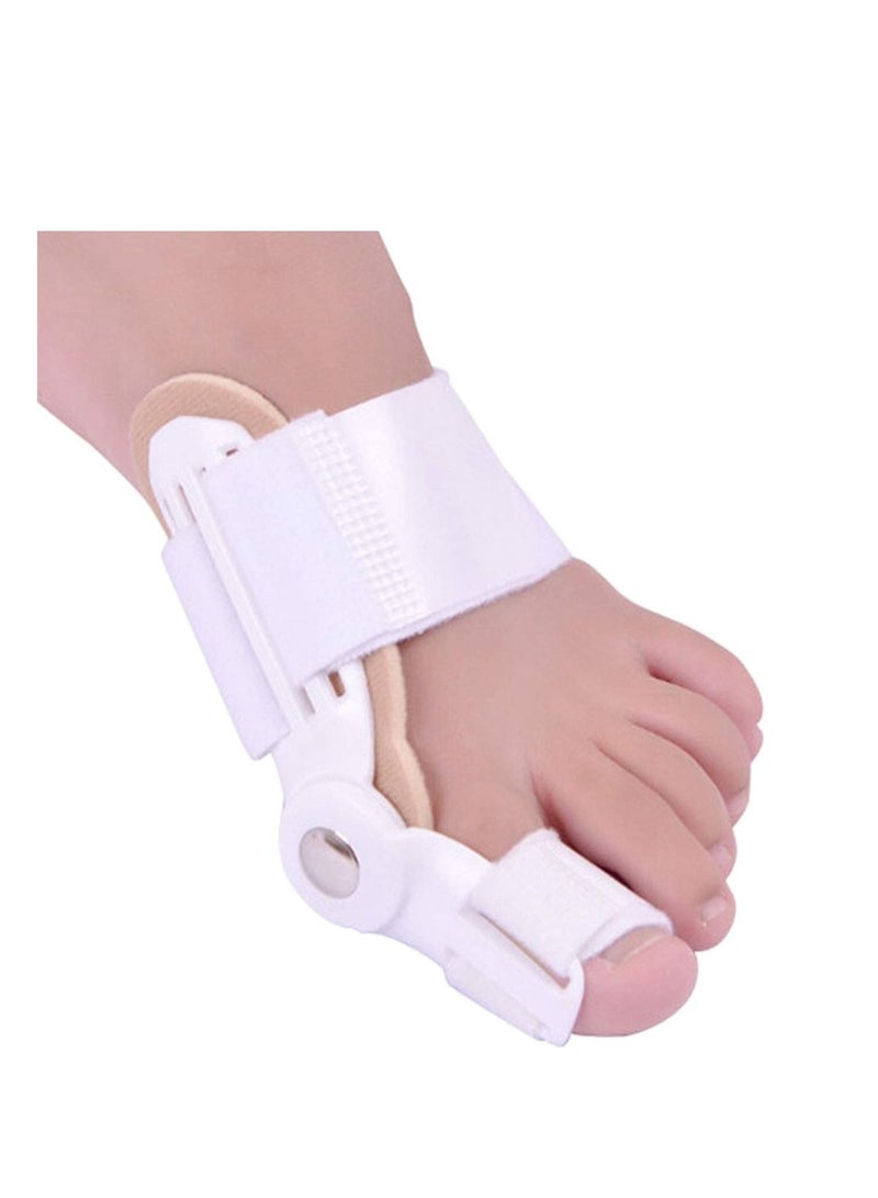AS SEEN ON TV Toe Separator Valgus Bunion Toes Corrector Orthotics Feet Bone Thumb Adjuster Correction Straighter Splint White - Image 4