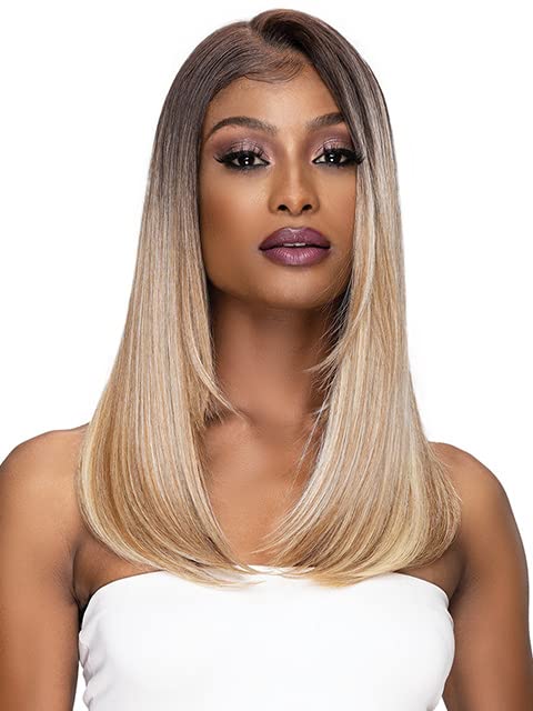 Janet Collection Melt 13x6 Frontal Part Lace Wig POLINA MBLYG30